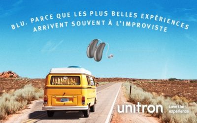 Unitron lance Blu, une nouvelle technologie qui s’adapte aux imprévus de la vie